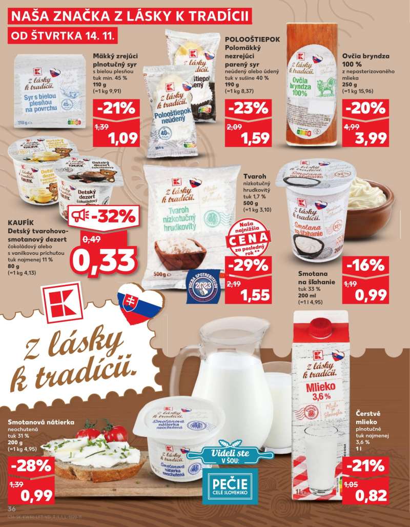 Kaufland Szlovákia Akciós Újság 36 oldal