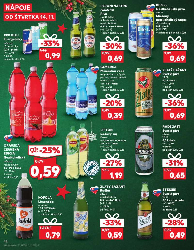 Kaufland Szlovákia Akciós Újság 42 oldal