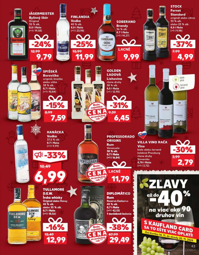 Kaufland Szlovákia Akciós Újság 43 oldal