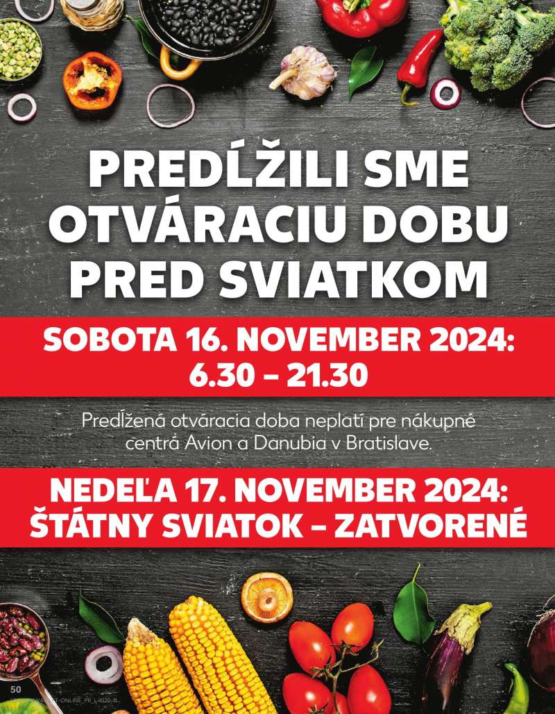 Kaufland Szlovákia Akciós Újság 50 oldal