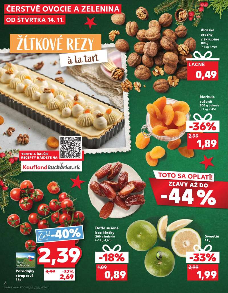 Kaufland Szlovákia Akciós Újság 6 oldal