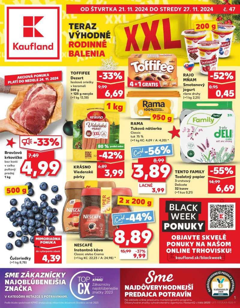 Kaufland Szlovákia Akciós Újság 1 oldal