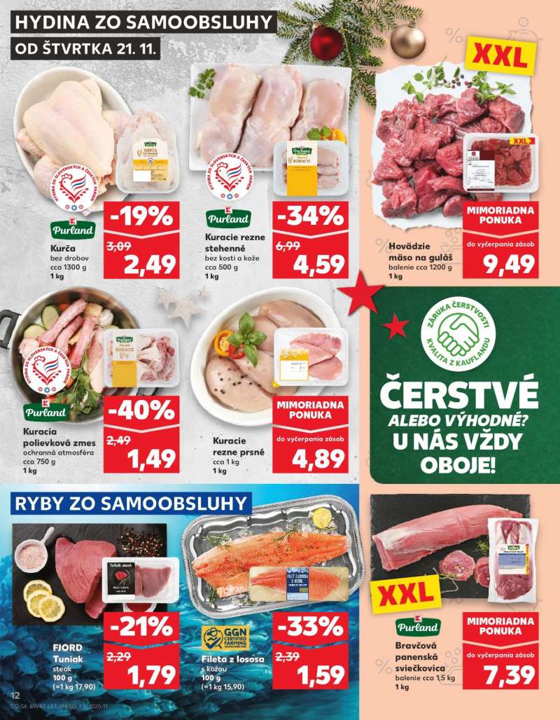 Kaufland Szlovákia Akciós Újság 12 oldal