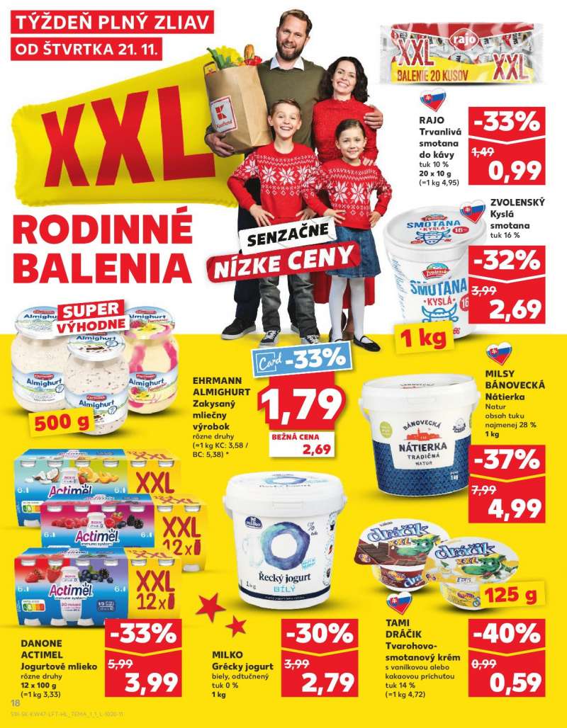 Kaufland Szlovákia Akciós Újság 18 oldal