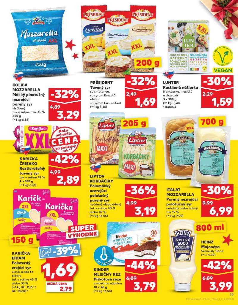 Kaufland Szlovákia Akciós Újság 19 oldal