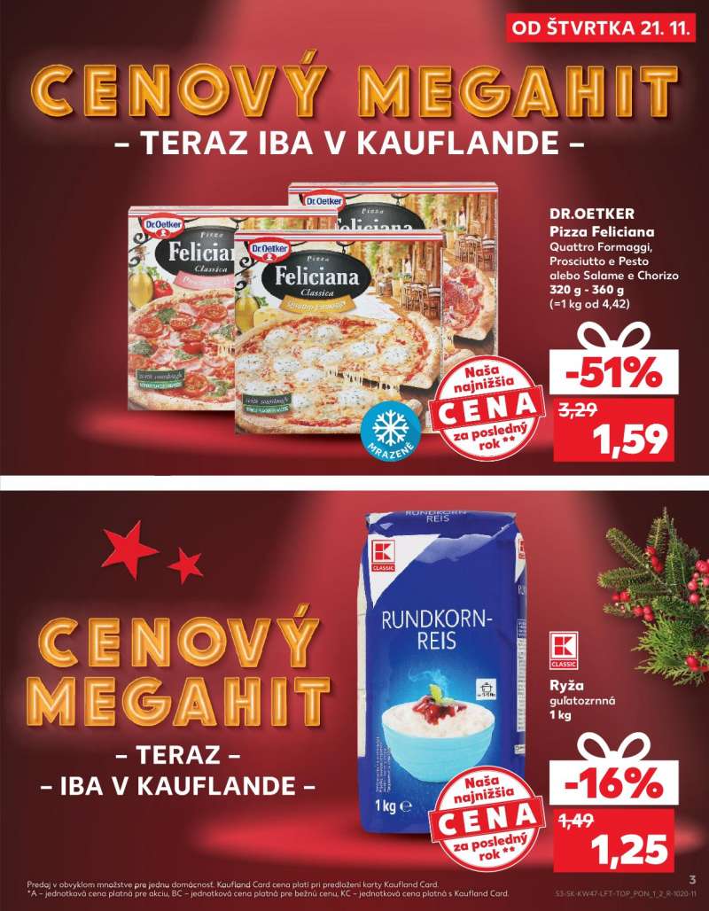 Kaufland Szlovákia Akciós Újság 3 oldal