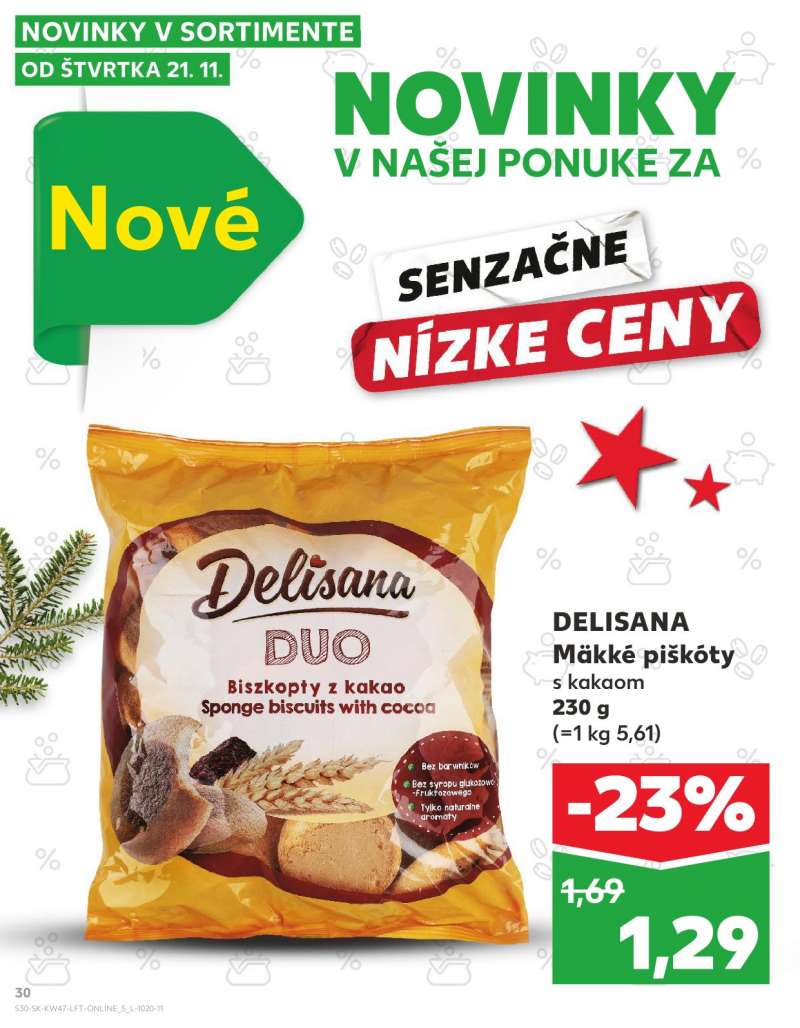 Kaufland Szlovákia Akciós Újság 30 oldal