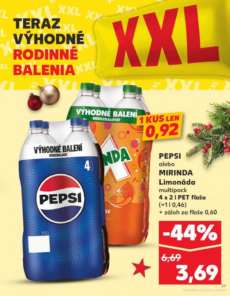 Kaufland Szlovákia Akciós Újság 39 oldal