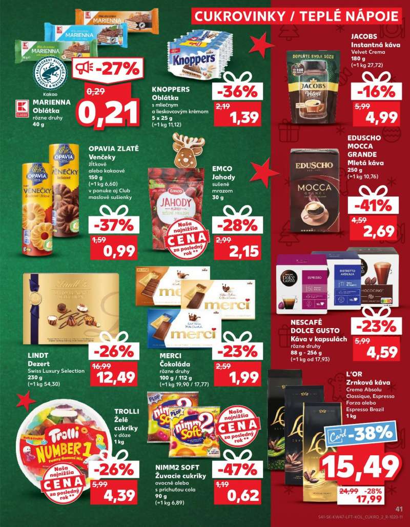 Kaufland Szlovákia Akciós Újság 41 oldal