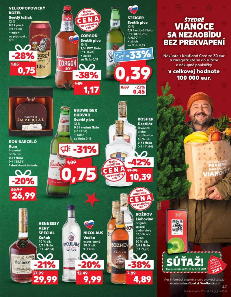 Kaufland Szlovákia Akciós Újság 47 oldal