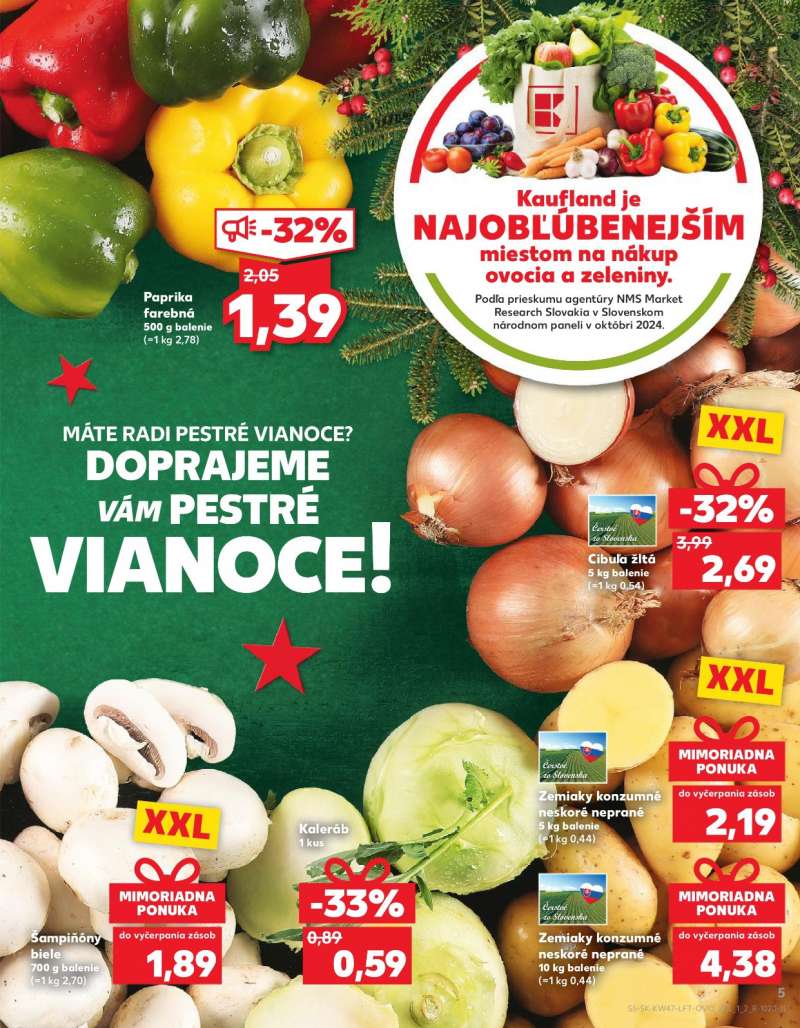 Kaufland Szlovákia Akciós Újság 5 oldal