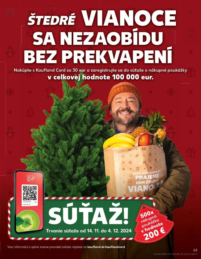 Kaufland Szlovákia Akciós Újság 63 oldal