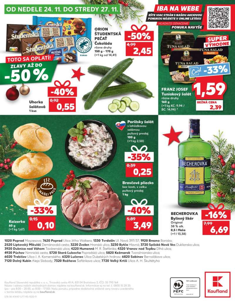 Kaufland Szlovákia Akciós Újság 78 oldal