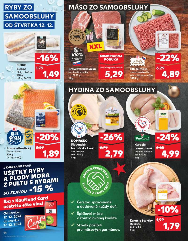 Kaufland Szlovákia Akciós Újság 14 oldal