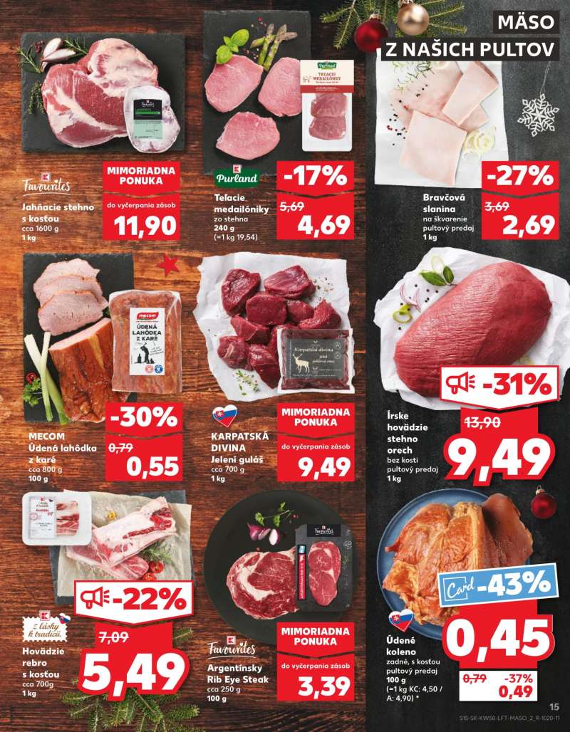 Kaufland Szlovákia Akciós Újság 15 oldal