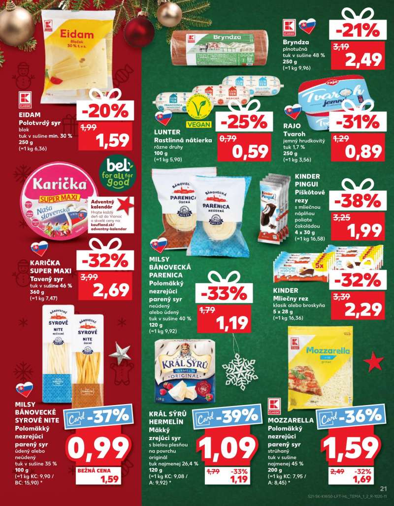 Kaufland Szlovákia Akciós Újság 21 oldal