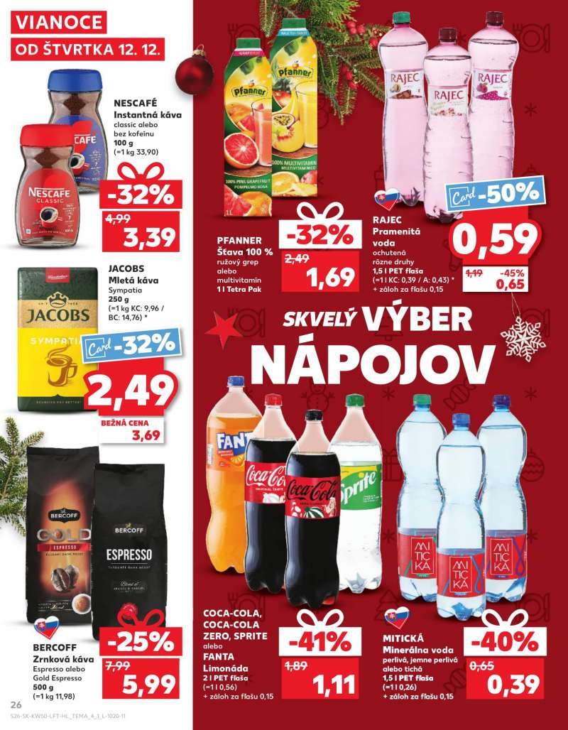 Kaufland Szlovákia Akciós Újság 26 oldal