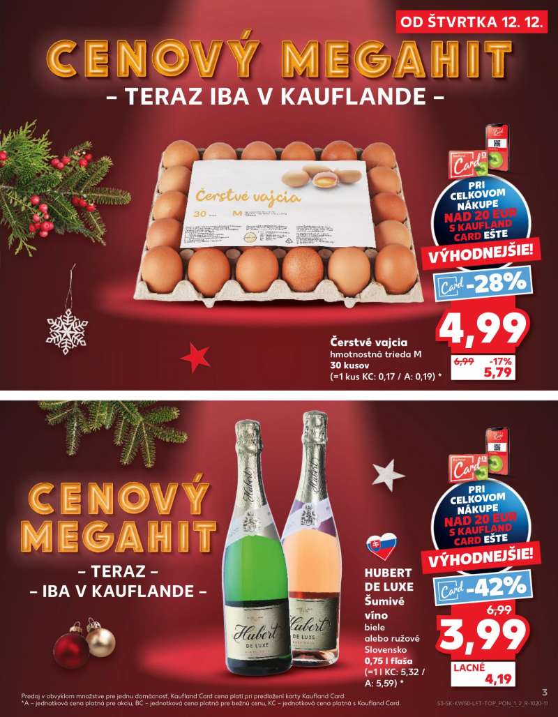 Kaufland Szlovákia Akciós Újság 3 oldal