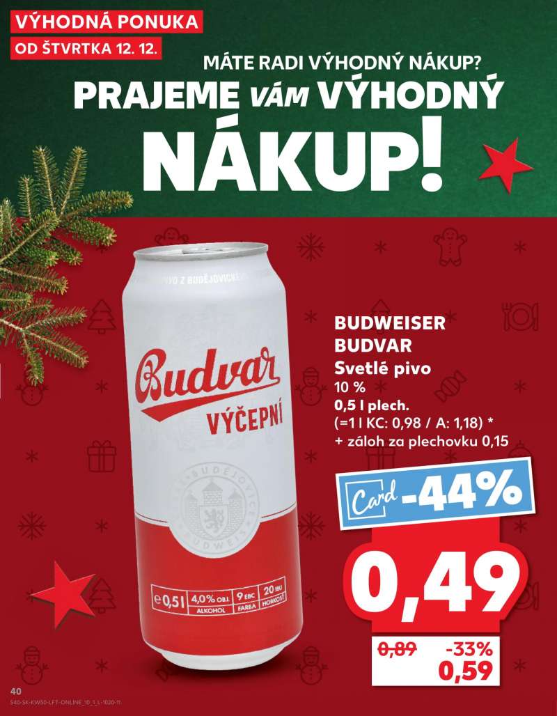 Kaufland Szlovákia Akciós Újság 40 oldal