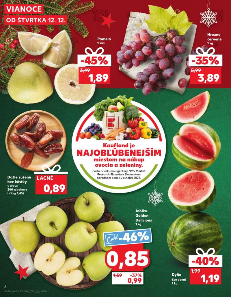 Kaufland Szlovákia Akciós Újság 6 oldal