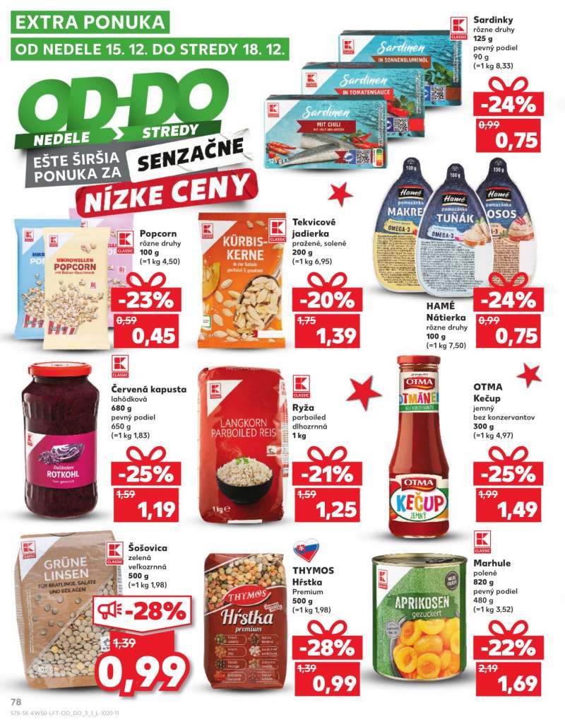 Kaufland Szlovákia Akciós Újság 78 oldal