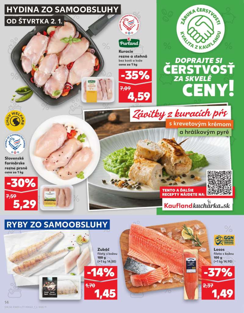 Kaufland Szlovákia Akciós Újság 14 oldal