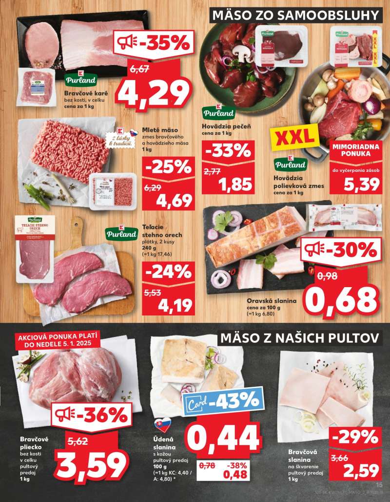 Kaufland Szlovákia Akciós Újság 15 oldal