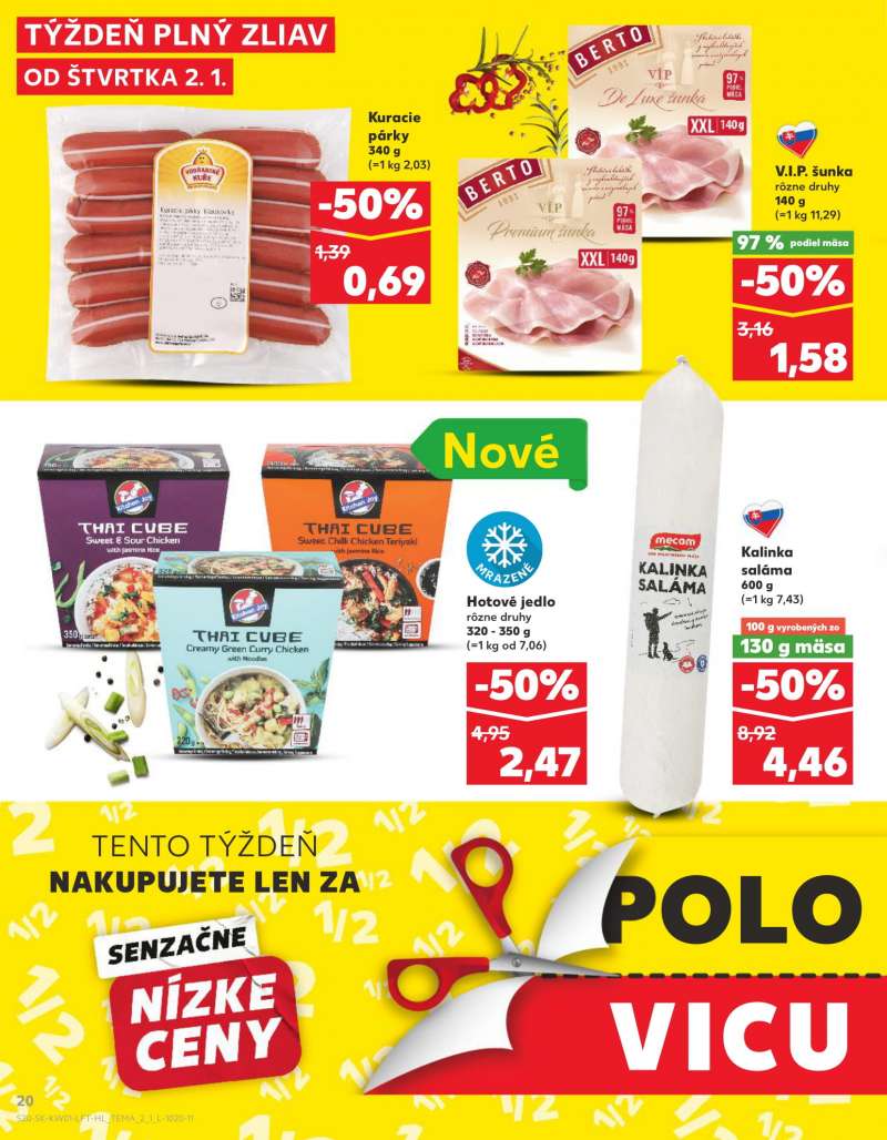 Kaufland Szlovákia Akciós Újság 20 oldal