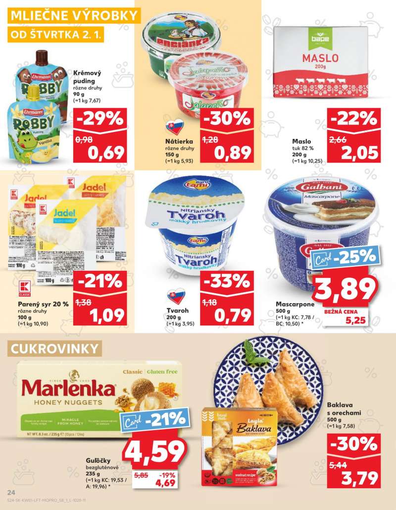 Kaufland Szlovákia Akciós Újság 24 oldal