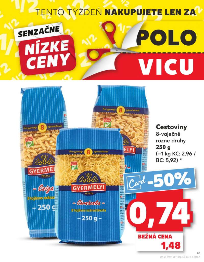 Kaufland Szlovákia Akciós Újság 41 oldal