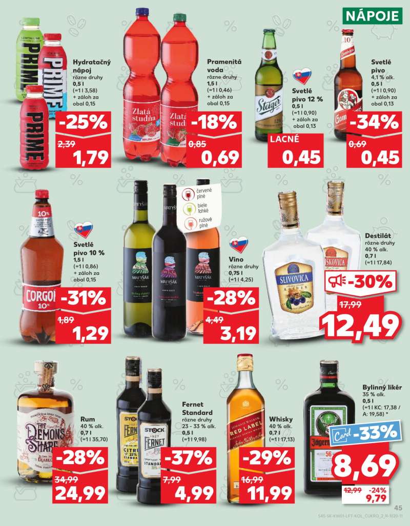 Kaufland Szlovákia Akciós Újság 45 oldal