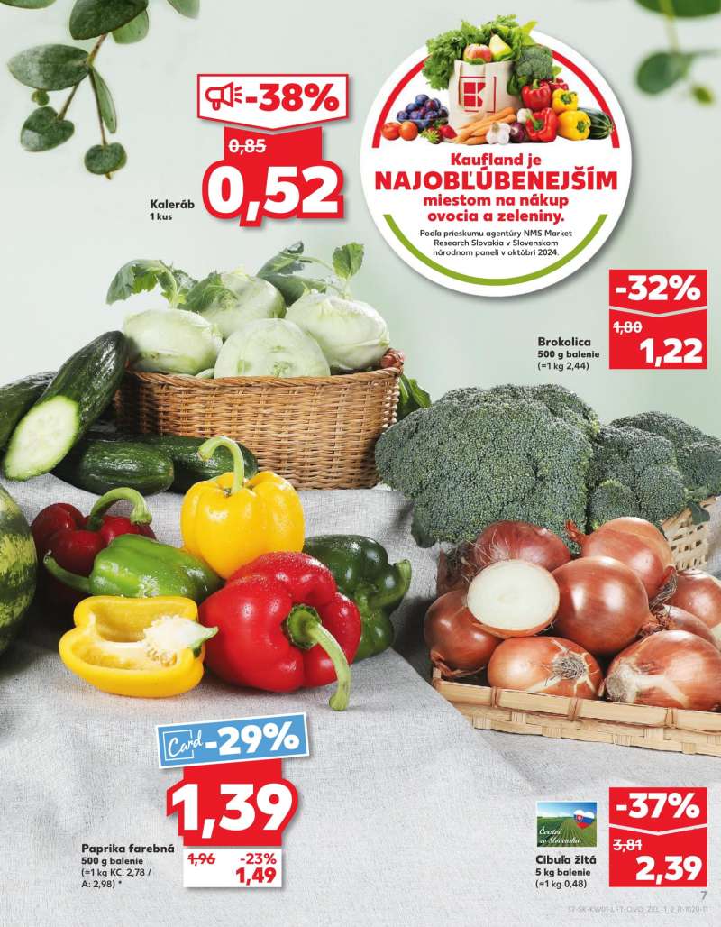 Kaufland Szlovákia Akciós Újság 7 oldal