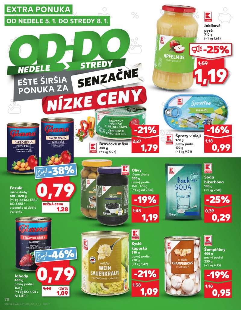 Kaufland Szlovákia Akciós Újság 70 oldal