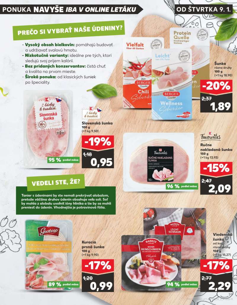 Kaufland Szlovákia Akciós Újság 19 oldal