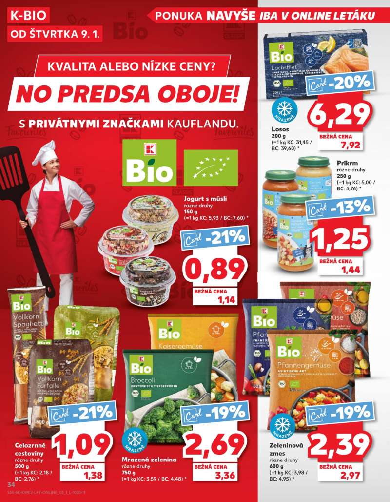 Kaufland Szlovákia Akciós Újság 34 oldal