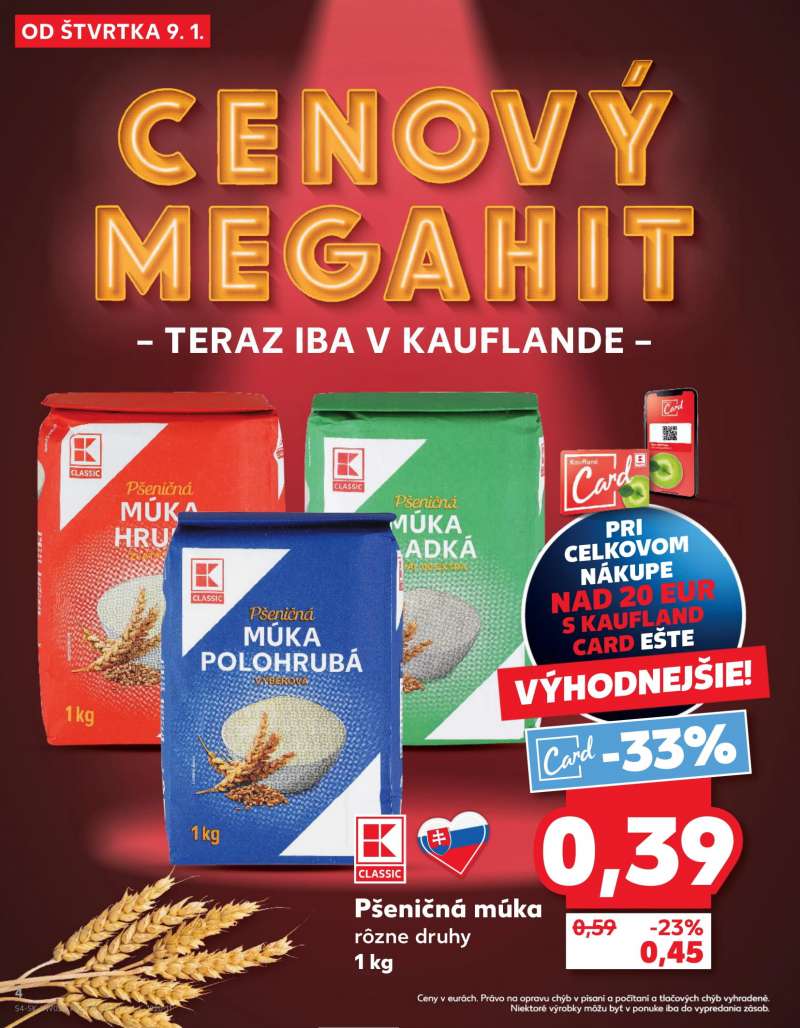 Kaufland Szlovákia Akciós Újság 4 oldal