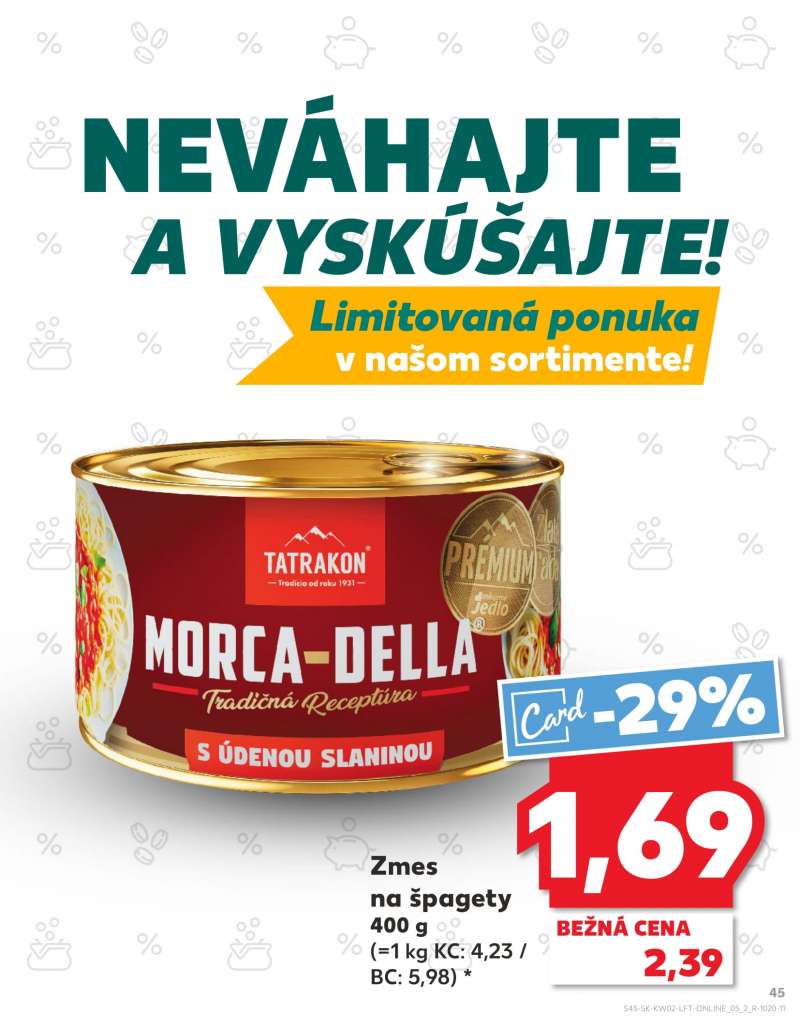 Kaufland Szlovákia Akciós Újság 45 oldal