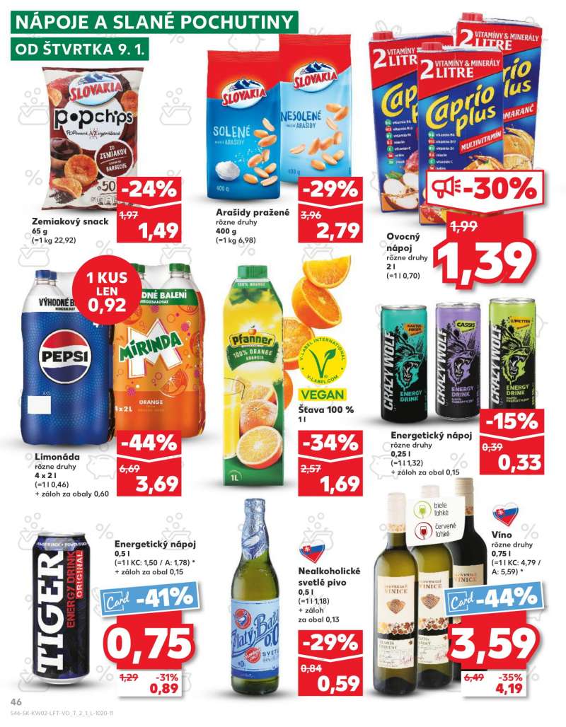 Kaufland Szlovákia Akciós Újság 46 oldal