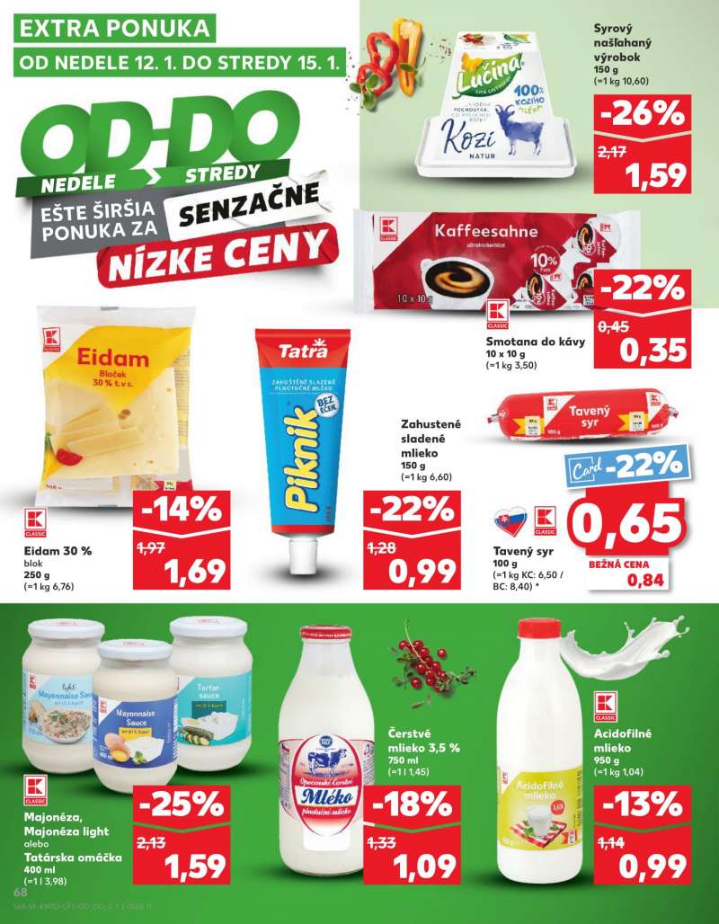 Kaufland Szlovákia Akciós Újság 68 oldal