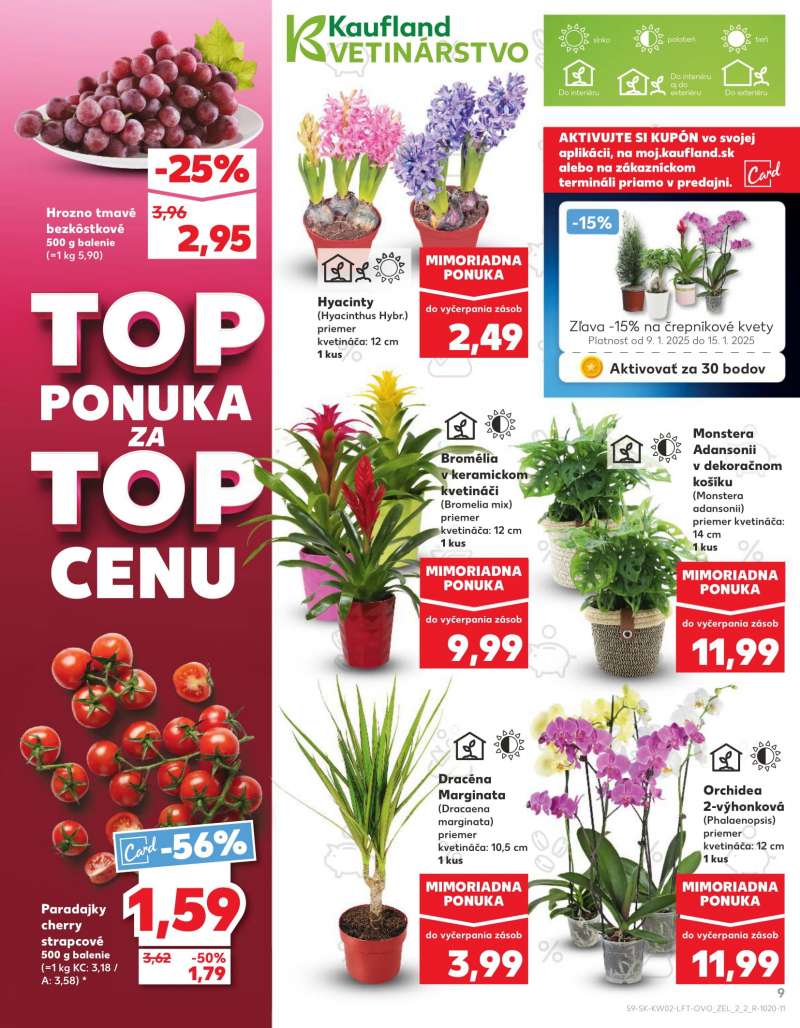 Kaufland Szlovákia Akciós Újság 9 oldal