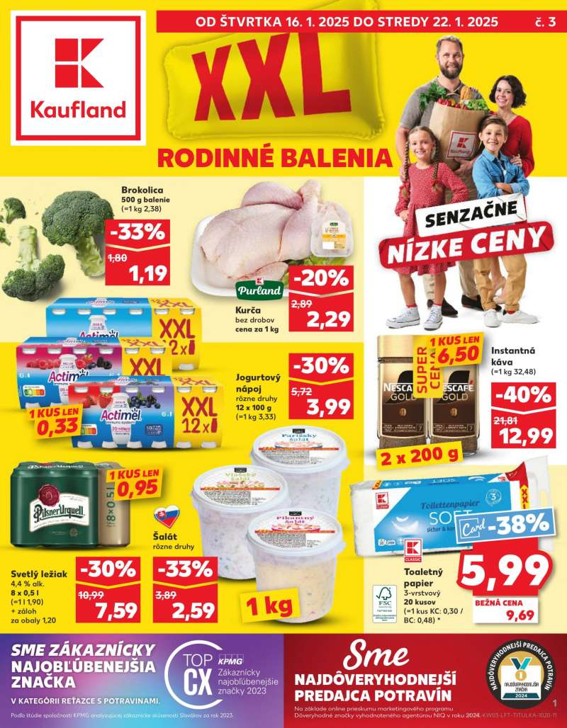 Kaufland Szlovákia Akciós Újság 1 oldal