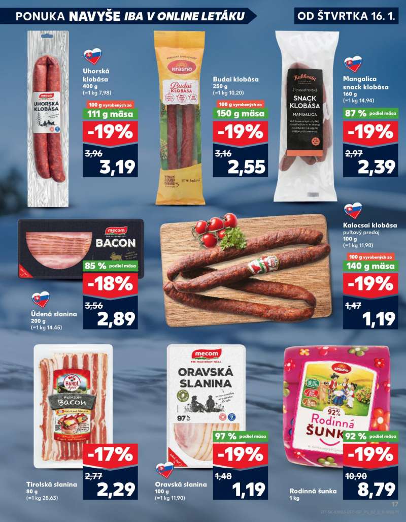 Kaufland Szlovákia Akciós Újság 17 oldal