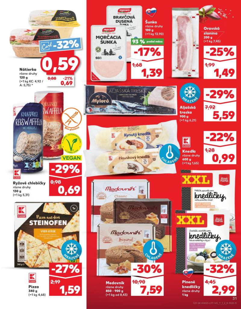 Kaufland Szlovákia Akciós Újság 31 oldal