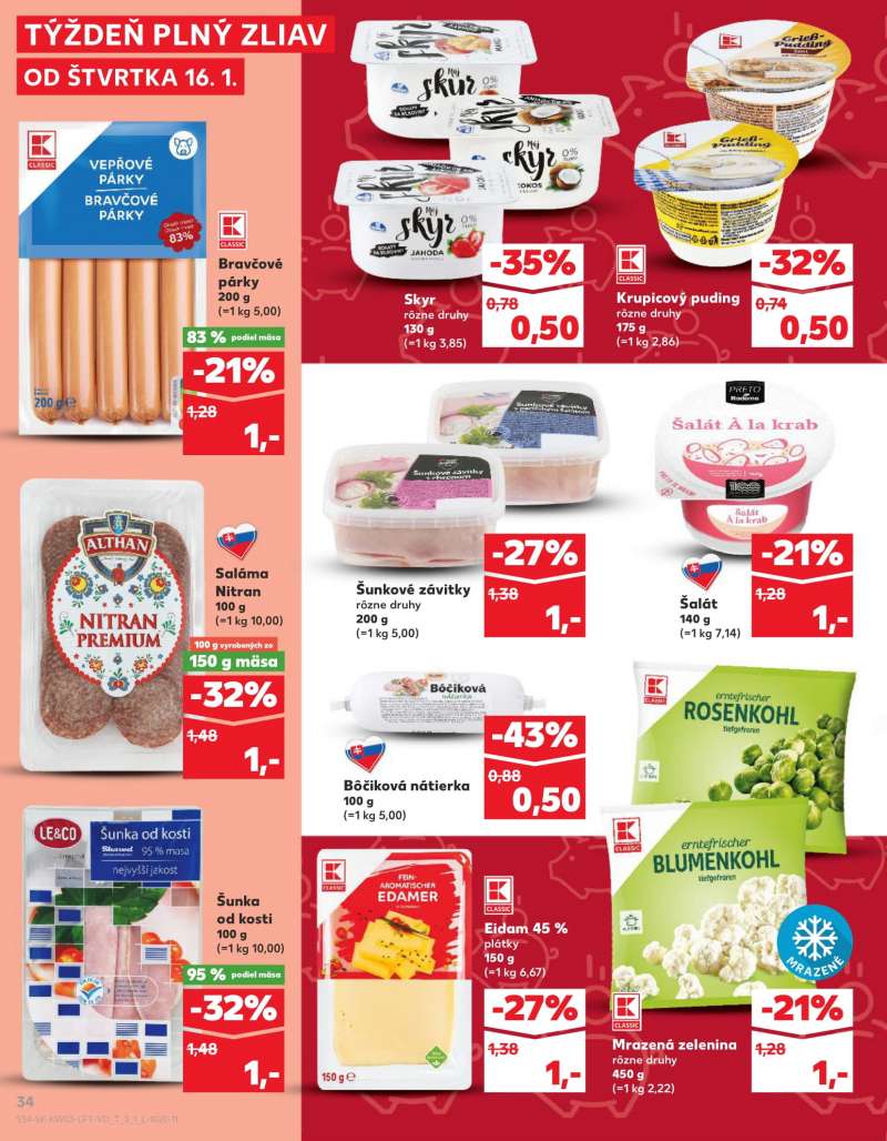 Kaufland Szlovákia Akciós Újság 34 oldal