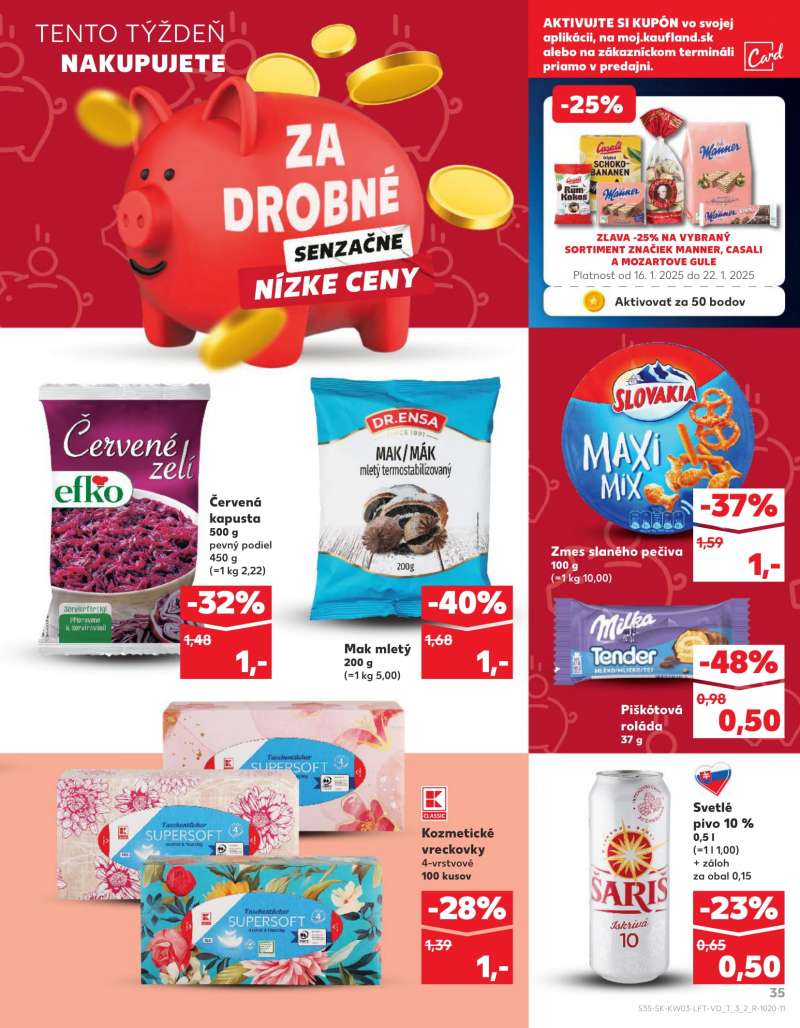 Kaufland Szlovákia Akciós Újság 35 oldal