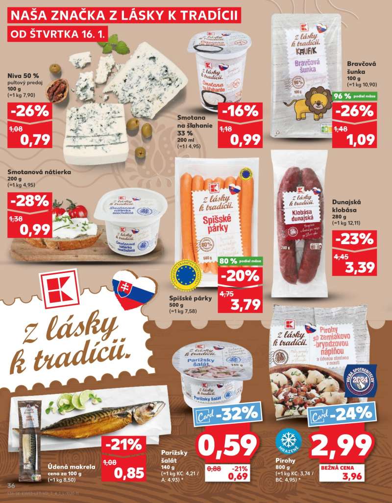 Kaufland Szlovákia Akciós Újság 36 oldal