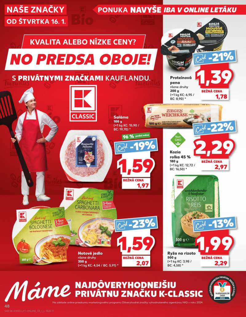 Kaufland Szlovákia Akciós Újság 48 oldal