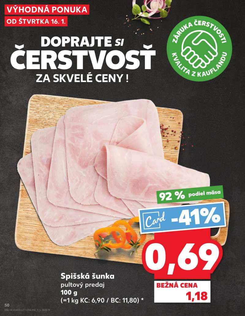 Kaufland Szlovákia Akciós Újság 50 oldal