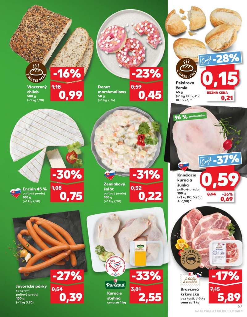 Kaufland Szlovákia Akciós Újság 67 oldal