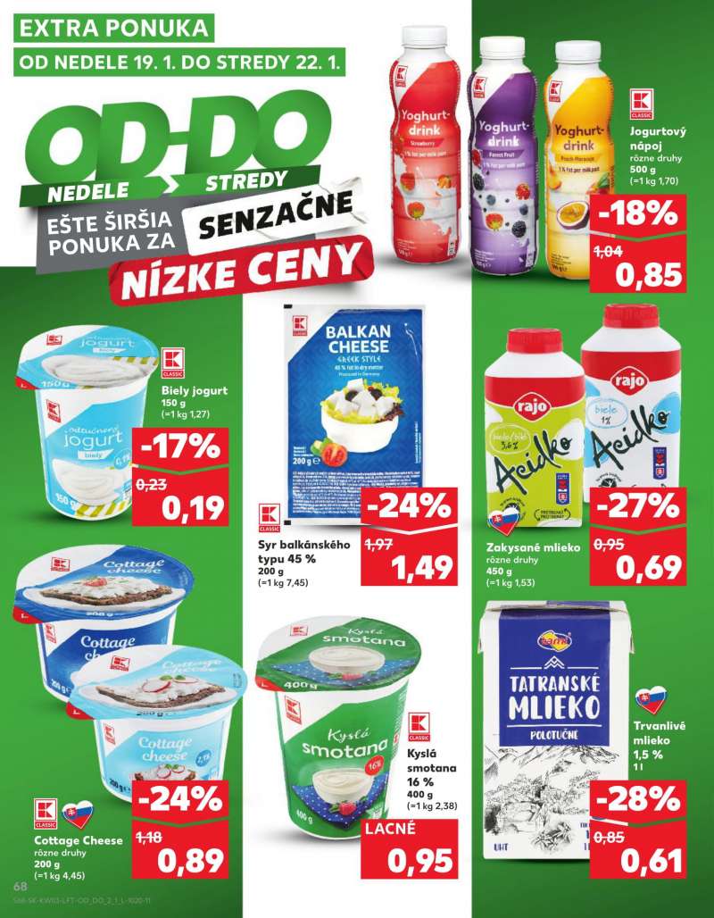 Kaufland Szlovákia Akciós Újság 68 oldal